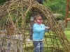 Glyncoch Community Garden willow dome