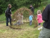 Glyncoch Community Garden willow dome